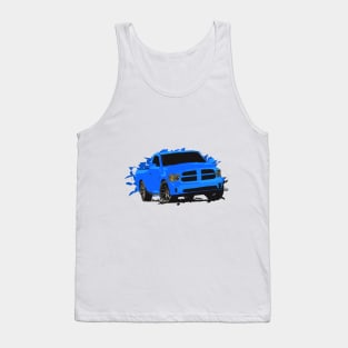 Dodge Ram blue Tank Top